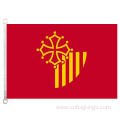 Languedoc-Roussillon flag 90*150cm 100% polyster